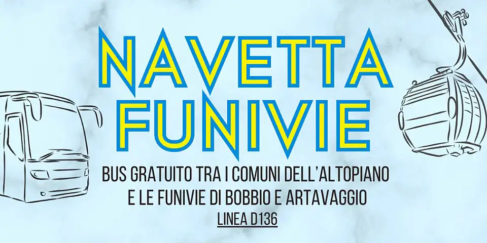 NAVETTA GRATUITA TRA I COMUNI DELL'ALTOPIANO
